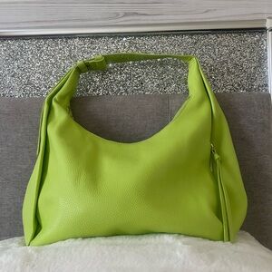 Tote Le Monde Lime Green